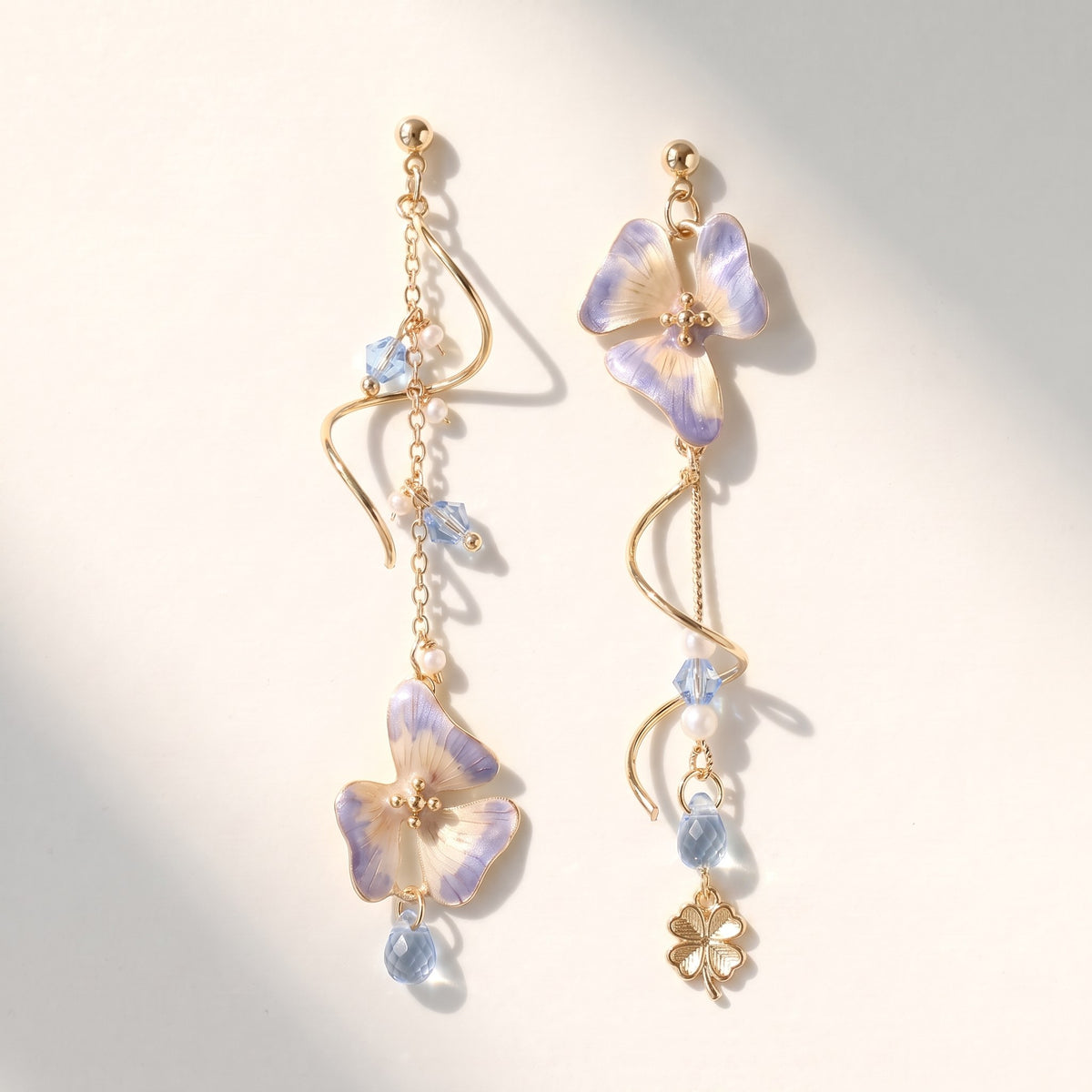 Pansy Earrings