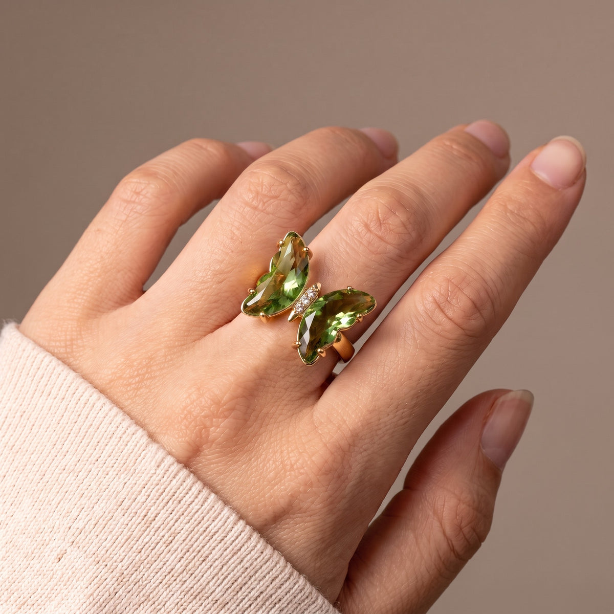 Nabi Ring, Fern worn on the hand