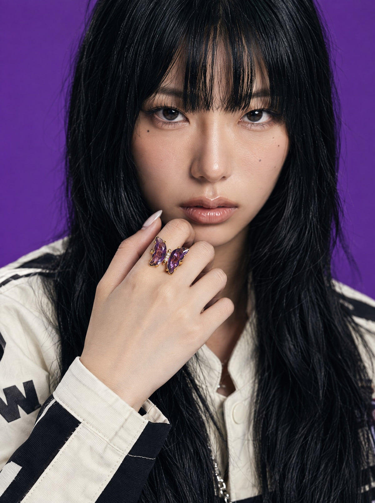dangun-v-worn — Nabi Ring Violet, worn
